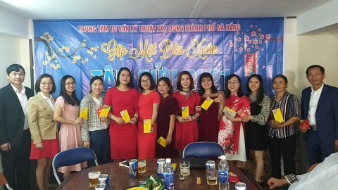 Trung tâm Tư vấn kỹ thuật xây dựng thành phố Đà Nẵng gặp mặt đầu Xuân Tân Sửu