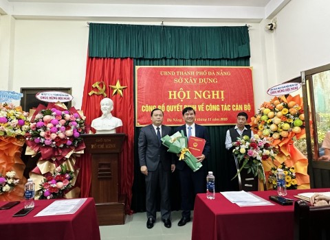 Sở Xây dựng thành phố Đà Nẵng công bố Quyết định thành lập Trung tâm Tư vấn và Giám định xây dựng Đà...