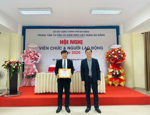 Trung tâm Tư vấn và Giám định xây dựng Đà Nẵng tổ chức Hội nghị viên chức, người lao động năm 2026